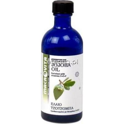 Macrovita  Olejek Bio Jojoba - tłoczony na zimno olejek kosmetyczny z kompleksem witamin E+C+F 100 ml