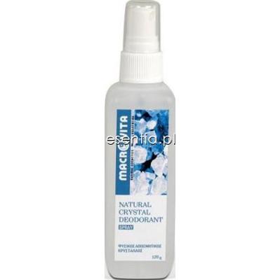 Macrovita  Dezodorant w sprayu z naturalnym kryształem Natural 120 g
