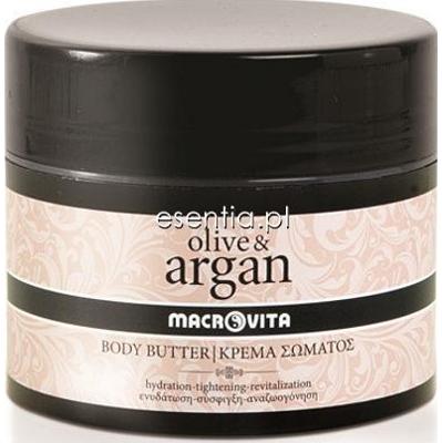 Macrovita  Olive & Argan Rewitalizujące masło do ciała 200 ml