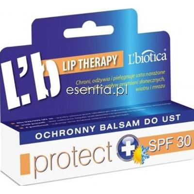 L'Biotica Lip Therapy Ochronny balsam do ust Protect SPF 30 