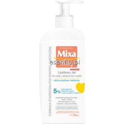 Mixa Baby Lipidowy żel do ciała i włosów bez mydła dla dzieci 250 ml