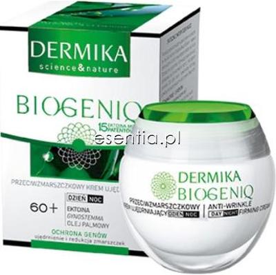 Dermika  Biogeniq Przeciwzmarszczkowy krem ujędrniający dzień/noc 60+ 50 ml