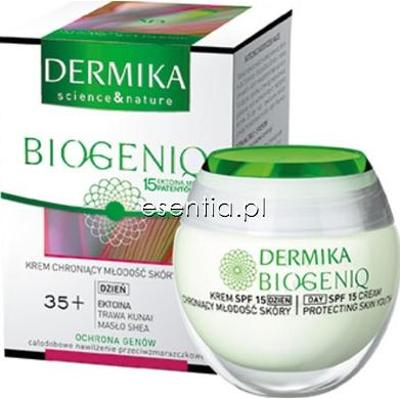 Dermika  Biogeniq Krem chroniący młodość skóry SPF15 dzień 35+ 50 ml