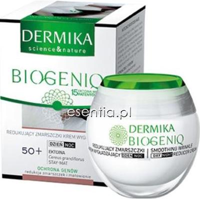 Dermika  Biogeniq Krem wygładzający redukujący zmarszczki dzień/noc 50+ 50 ml