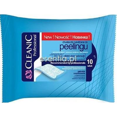 Cleanic Professional Chusteczki nawilżane do peelingu op. / 10 szt.