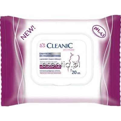 Cleanic Intimate Chusteczki do higieny intymnej Intensive Care op. / 20 szt.
