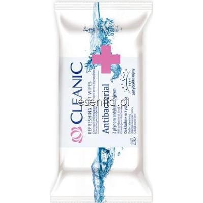 Cleanic  Chusteczki odświeżające Antibacterial op. / 15 szt.