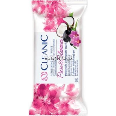 Cleanic  Chusteczki odświeżające Pure & Glamour op. / 15 szt.