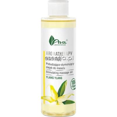 Ava  Aromatherapy Massage Pobudzająco - stymulujący olejek do masażu Ylang Ylang 200 ml