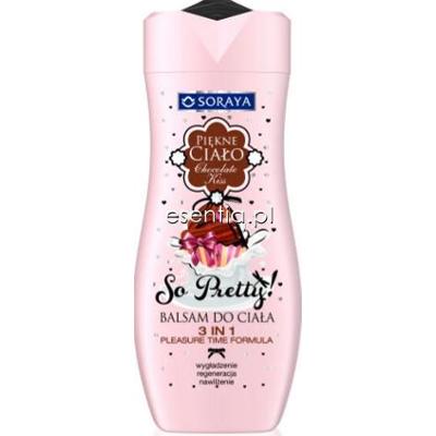 Soraya  Piękne Ciało So Pretty! Balsam do ciała 3 w 1 Chocolate Kiss 300 ml