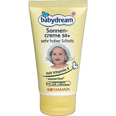 Babydream  Krem do opalania SPF 50+ dla dzieci 75 ml