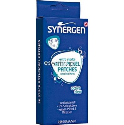Synergen  Płatki antybakteryjne przeciw wypryskom Active Clear op./ 36 szt.