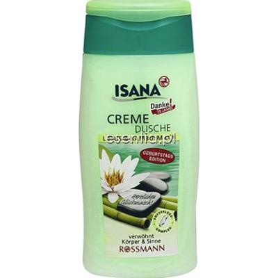 Isana  Krem pod prysznic Kwiat lotosu & mleczko bambusowe 