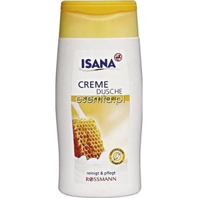 Isana  Krem pod prysznic Mleko i miód 