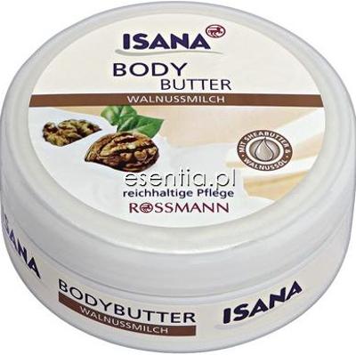 Isana  Masło do ciała z orzechem włoskim 