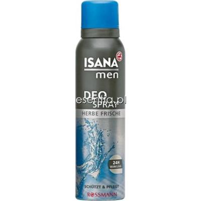 Isana  Men Dezodorant w sprayu Herbe Frische 150 ml
