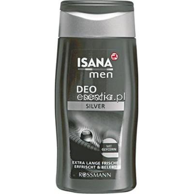 Isana  Men Żel pod prysznic Deo Dusche Silver 300 ml
