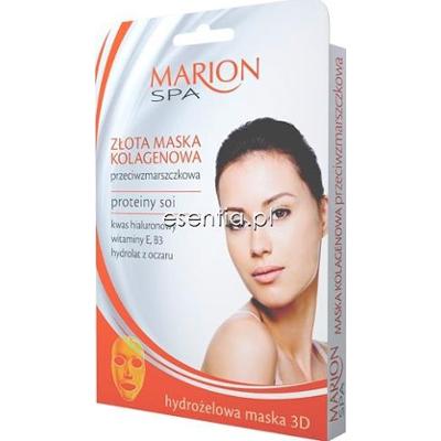 Marion  Złota maska kolagenowa przeciwzmarszczkowa 