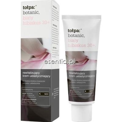 Tołpa  botanic, biały hibiskus 30+. Rewitalizujący krem uelastyczniający na noc 40 ml
