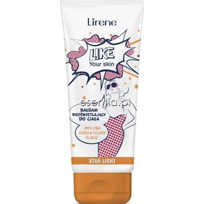 Lirene  Like Your Skin Balsam rozświetlający do ciała Star Light 