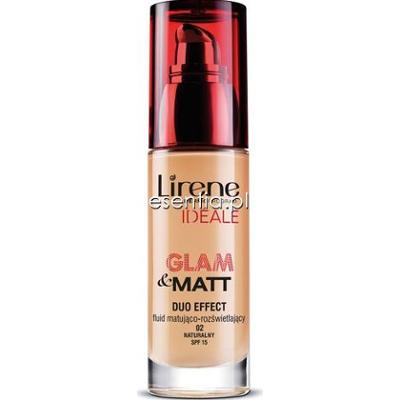 Lirene  Ideale Glam&Matt Duo Effect Fluid matująco - rozświetlający 30 ml
