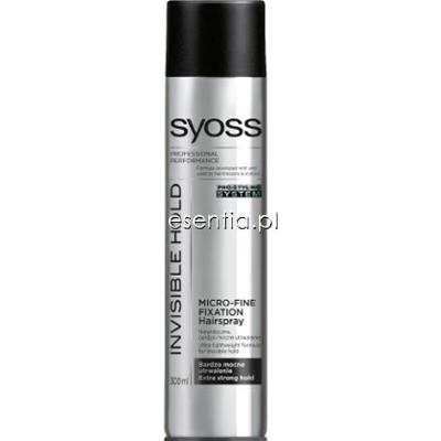 Syoss  Lakier do włosów Invisible Hold 300 ml