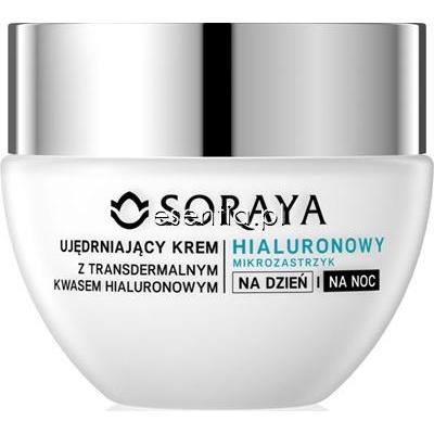 Soraya  Hialuronowy mikrozastrzyk Krem ujędrniający Multi-Odbudowa 50+ 50 ml