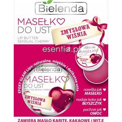 Bielenda  Masełko do ust Zmysłowa Wiśnia 