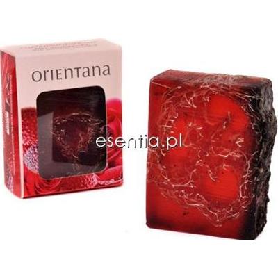 Orientana  Mydło z luffą Róża i Liczi 100 g