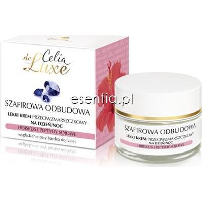 Celia  De Luxe Szafirowa Odbudowa Lekki krem przeciwzmarszczkowy 50 ml