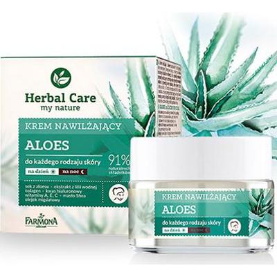 Farmona  Herbal Care Krem nawilżająco - wygładzający Aloes 50 ml