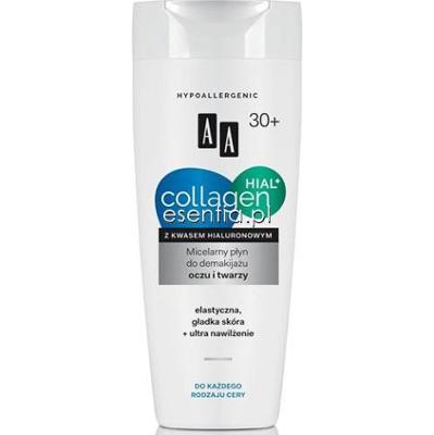 AA Cosmetics  Collagen Hial+ Micelarny płyn do demakijażu oczu i twarzy 200 ml