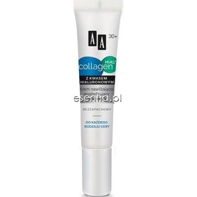 AA Cosmetics  Collagen Hial+ Krem nawilżająco - wygładzający pod oczy bezzapachowy 15 ml