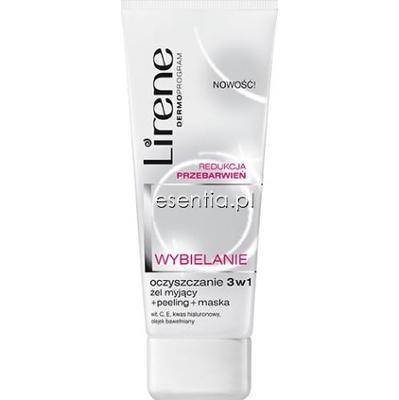 Lirene  Wybielanie Oczyszczanie 3w1 żel myjący + peeling + maska 200 ml