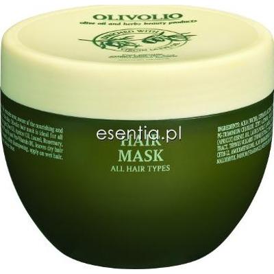 Olivolio  Maska do każdego rodzaju włosów z witaminami PP i H 250 ml