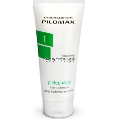 Pilomax  Pielęgnacja krok 1 Szampon do włosów farbowanych ciemnych 70 ml, 200 ml