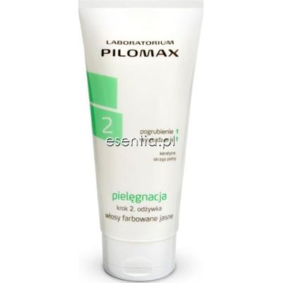 Pilomax  Pielęgnacja krok 2 Odżywka do włosów farbowanych jasnych 70 ml, 200 ml