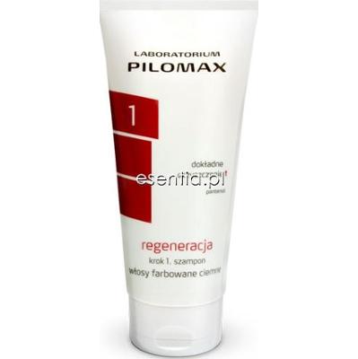 Pilomax  Regeneracja krok 1 Szampon do włosów farbowanych ciemnych 70 ml, 200 ml