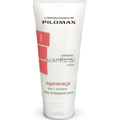 Pilomax  Regeneracja krok 1 Szampon do włosów farbowanych jasnych 70 ml, 200 ml