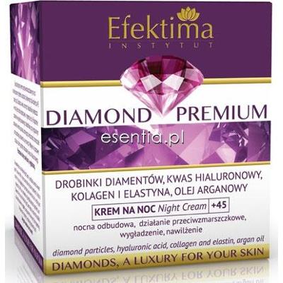Efektima  Diamond Premium Krem na noc +45 50 ml