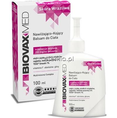 L'Biotica  Biovaxmed Nawilżająco - kojący balsam do ciała 100 ml