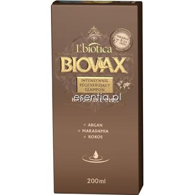 L'Biotica  BIOVAX Naturalne Oleje Intensywnie regenerujący szampon 200 ml