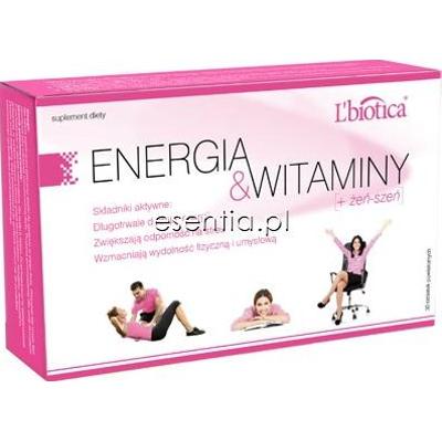 L'Biotica  Suplement Energia & Witaminy dla kobiet 