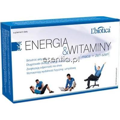 L'Biotica  Suplement Energia & Witaminy dla mężczyzn 