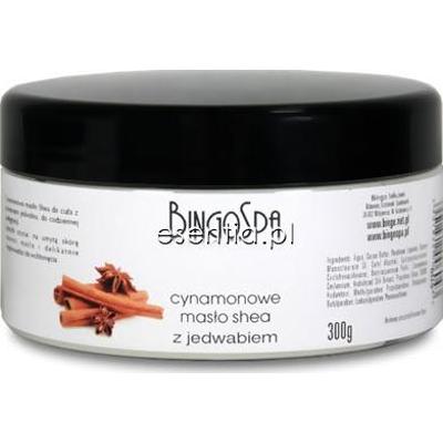 BingoSpa  Cynamonowe masło shea z jedwabiem 300 g