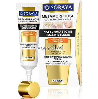 Soraya  Metamorphose Przeciwzmarszczkowe serum rozświetlające na dzień 3w1 30 ml