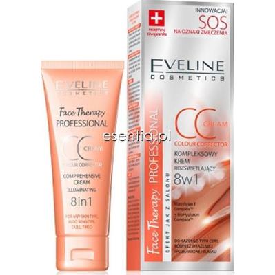 Eveline  CC Cream Kompleksowy krem rozświetlający 8w1 