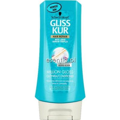 Gliss Kur  Million Gloss Odżywka do włosów 200 ml