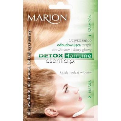 Marion  Detox Hair Line Oczyszczająco - odbudowująca terapia do włosów i skóry głowy 