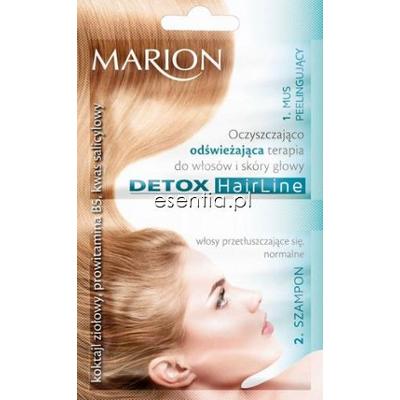 Marion  Detox Hair Line Oczyszczająco - odświeżająca terapia do włosów i skóry głowy 